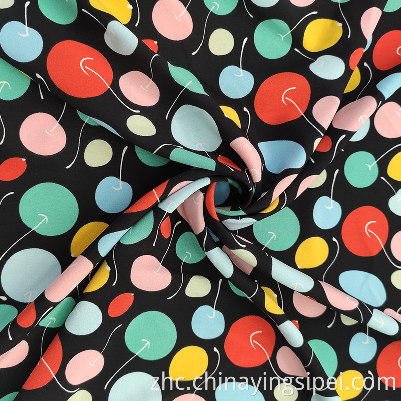 优质的定制四种伸展多面料打印花卉织物雪纺面料的连衣裙